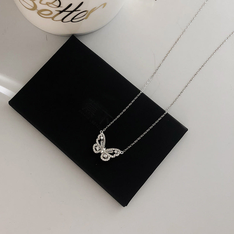 Butterfly Jewellery Pendant Necklace - Trenvo