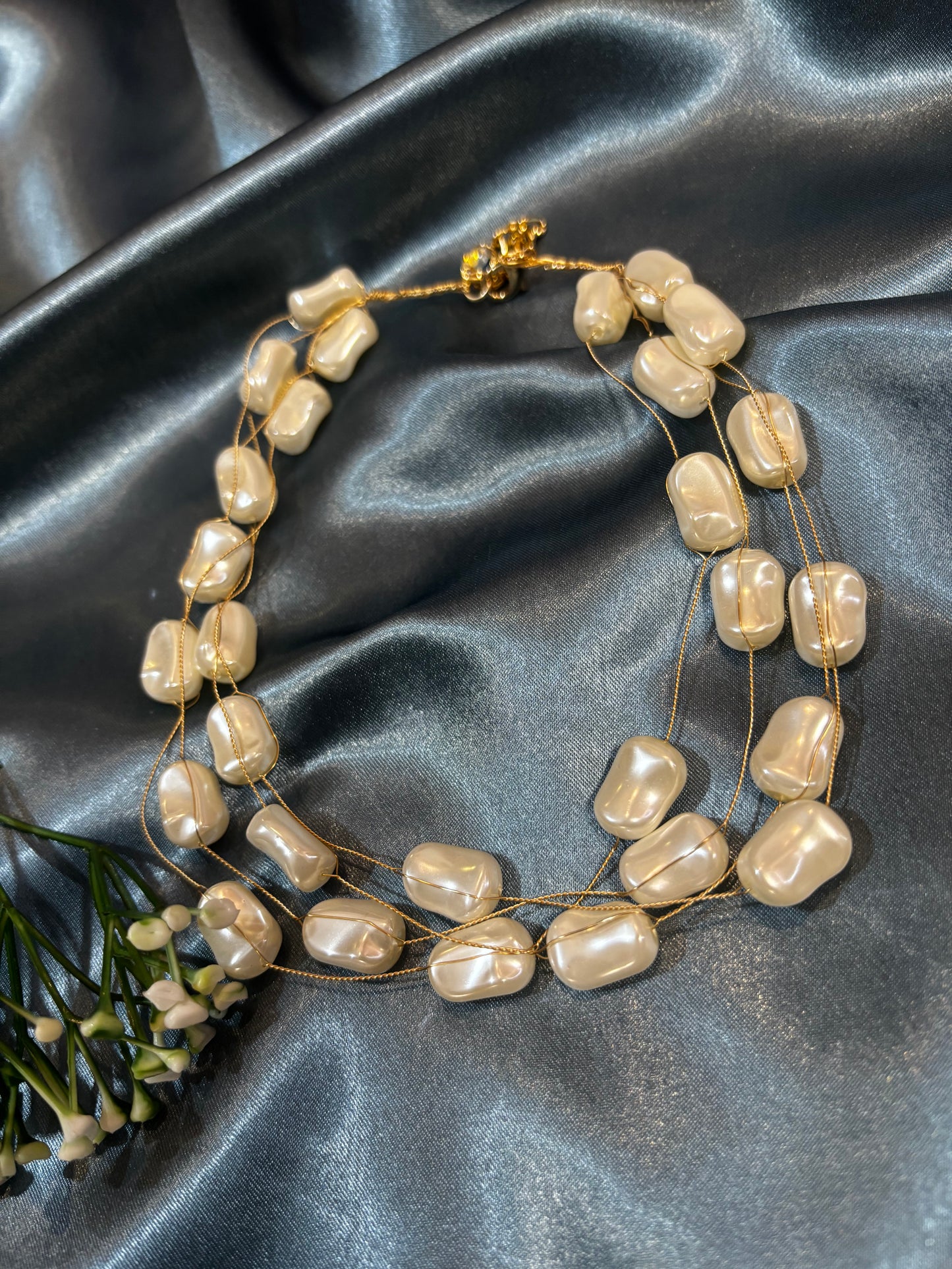 Moonlit Pearl Whisper Necklace ✨ - Trenvo