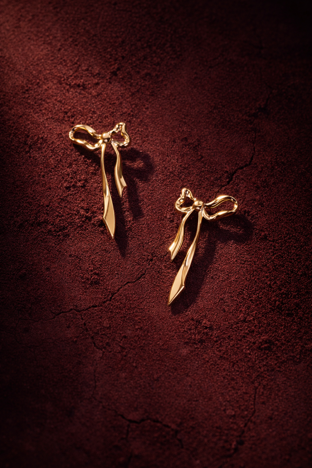 Soft Bow Drop Earrings– Anti-Tarnish ✨ - Trenvo