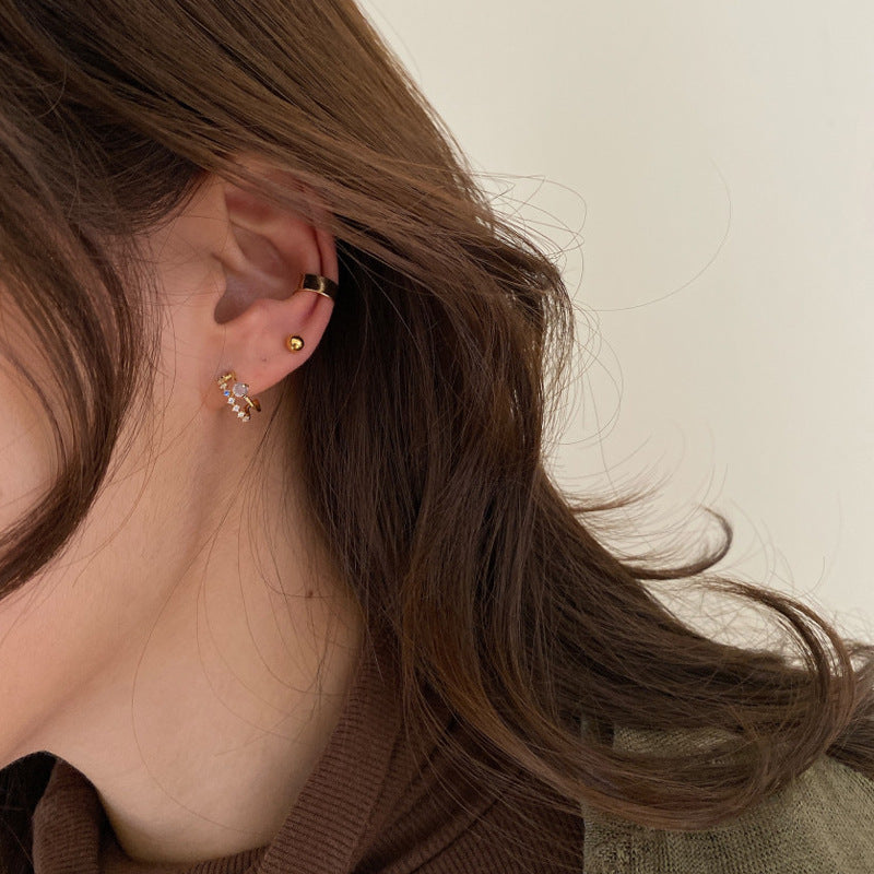 Ladies Vintage Opal Earrings – Elegant & Timeless - Trenvo