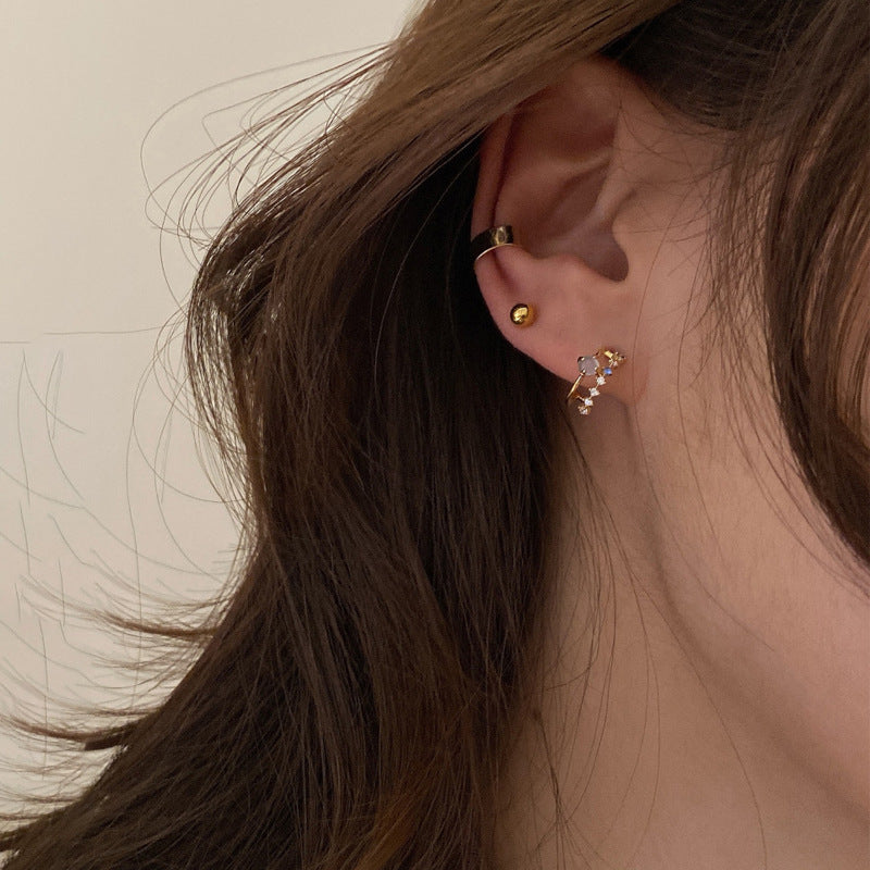 Ladies Vintage Opal Earrings – Elegant & Timeless - Trenvo