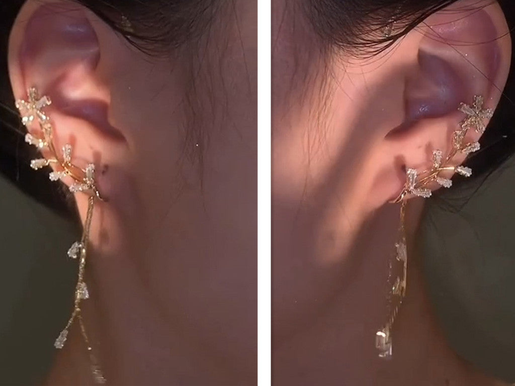 Tassel Ear Clip Without Pierced Female Niche - Trenvo