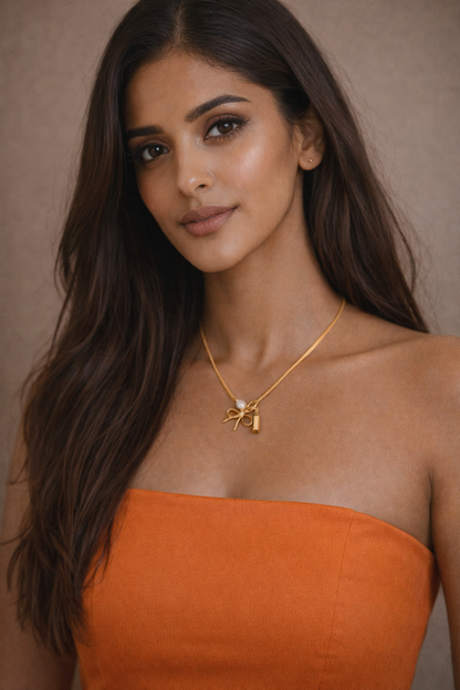 Golden Wish Charm Necklace ✨ - Trenvo