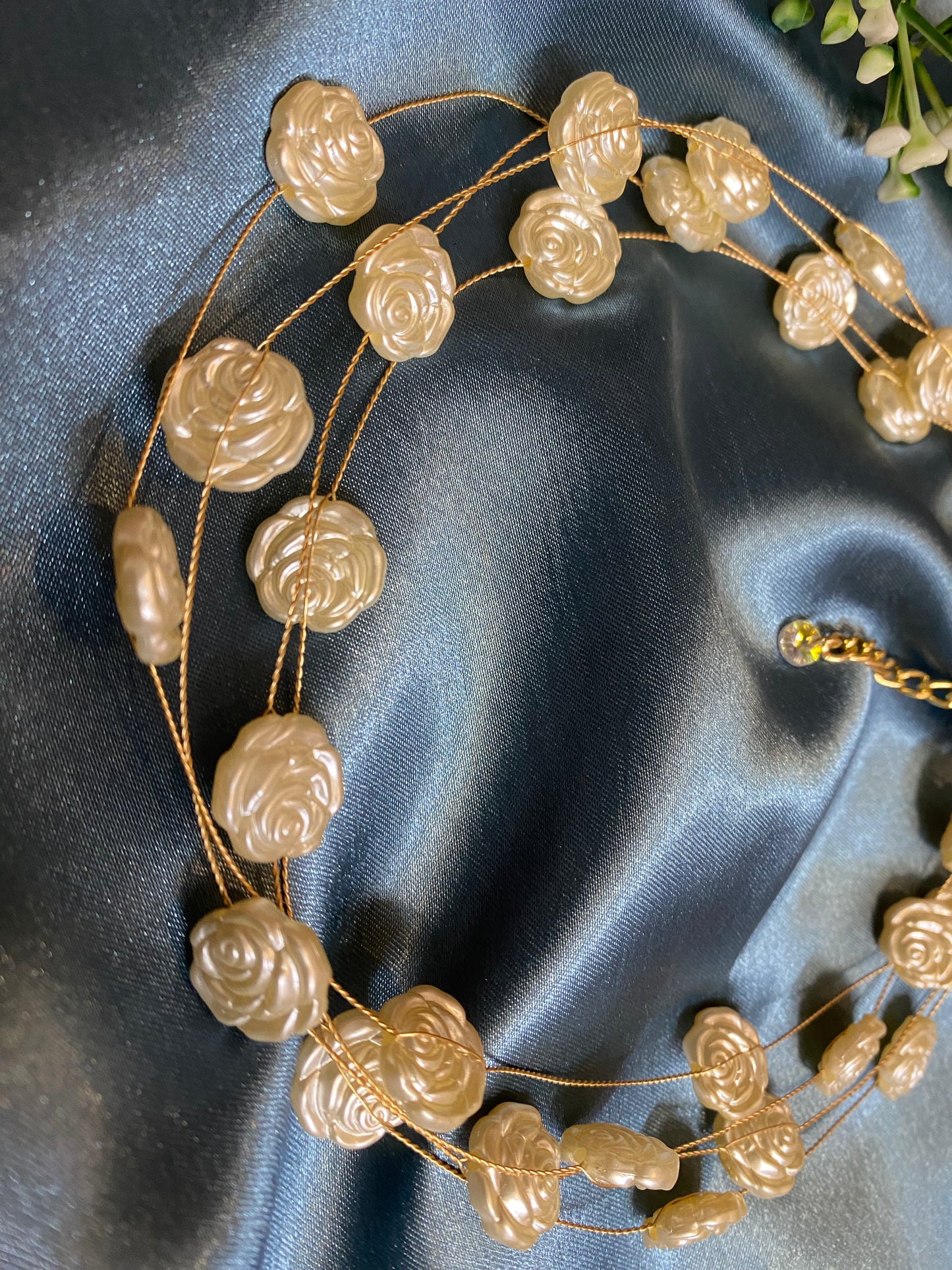 Rose Pearl Daydream Necklace ✨ - Trenvo