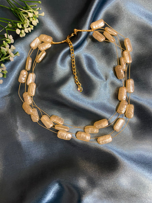 Ivory Glow Pearl Necklace✨ - Trenvo