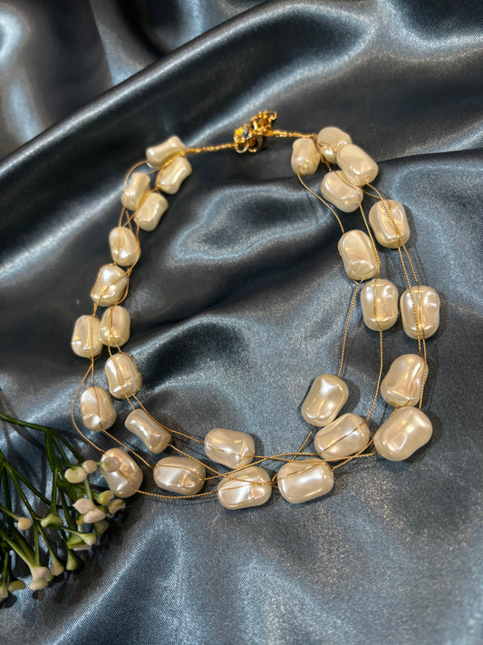 Moonlit Pearl Whisper Necklace ✨ - Trenvo